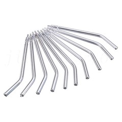10PCS Dental Air Water Spray Triple Syringe 3 Way Handpiece w/ Nozzles/Tips/Tube