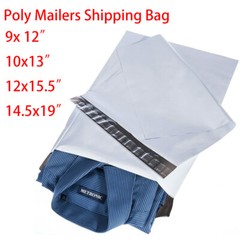 100-1000Pcs Poly Mailers Mailing Express Envelopes Self Seal Shipping Bags 4Size