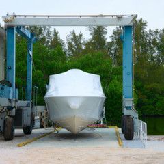 Farm Plastic Supply – Flame Retardant White Storage & Boat Shrink Wrap – 9 mil