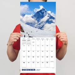 2027 Mountains Wall Calendar