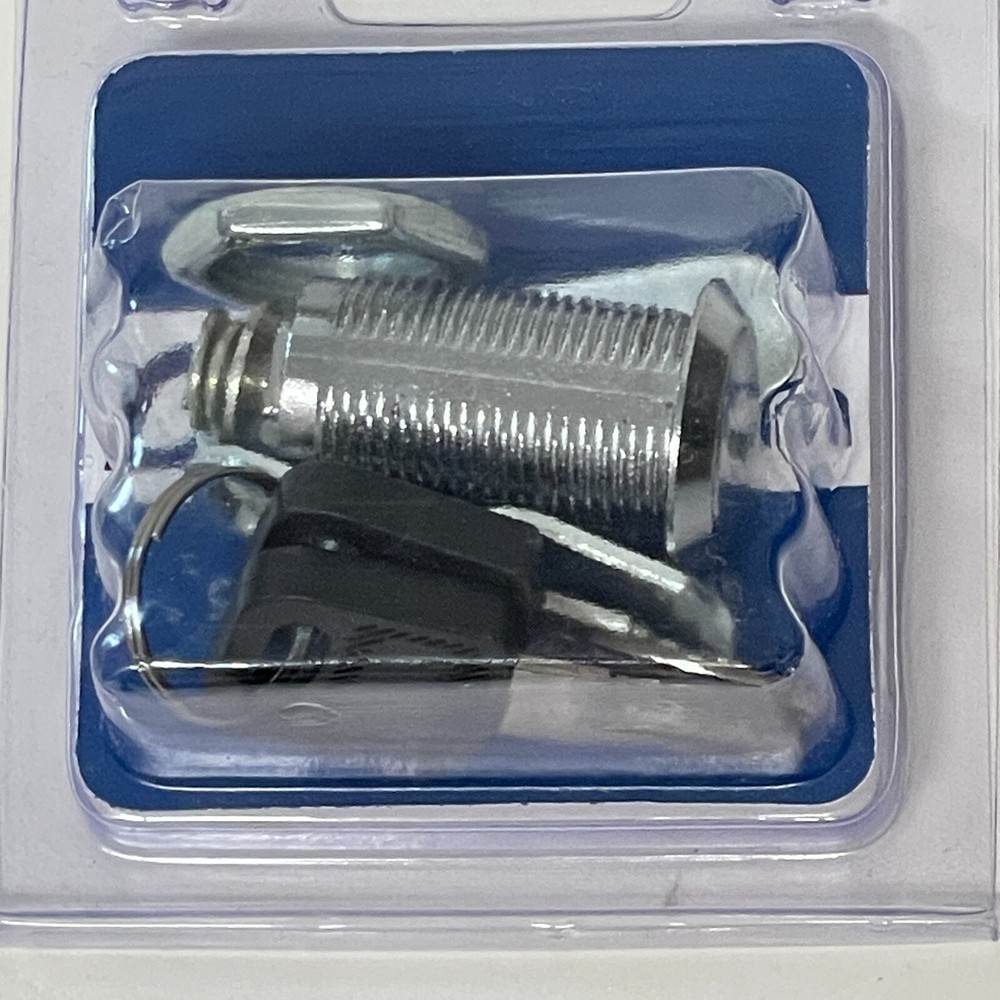 Locks 7/8″ Disc Tumbler Cam Lock “ Premium Lock With 2 Keys 1 1/4″ Cam And Offse