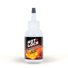 Vibra-TITE 19960 Hot-Lock Extreme High Temperature Threadlocker, Translucent