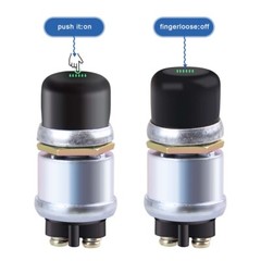 Push Button Momentary Starter 50A Ignition Switch On-Off 12V DC For Car marine