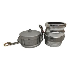 Milton Industries Cam & Groove Type A & F 3in Dust Cap DC-300 + F-300 FNPT