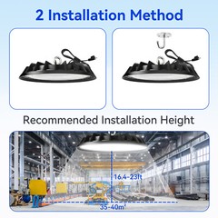 500W UFO LED High Bay Light Industrial Warehouse Factory Shop Bay Lighting 10PCS