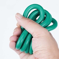 2.2mm Cross Section O Rings FKM Rubber 6mm-80mm OD Oil Resistant Seals (Green)