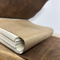 Rustic 5×7 Leather Journal – Handmade-Style Wrap Notebook