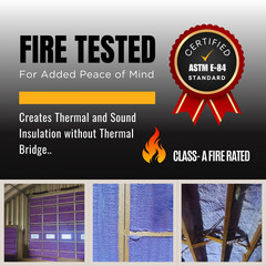 Vega Bond Purplecoat Single Component Closed Cell Insulation Spray Foam – 6+SET