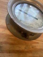 Vintage Steam Gauge Fairmount Station Foxboro Steampunk
