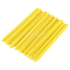 AZDENT Dental Orthodontic Ligature Ties Elastic Rubber Bands 1000Pcs 23 Colors