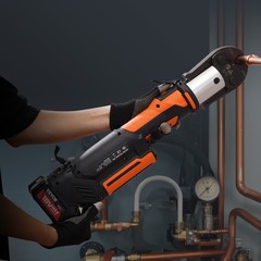 1/2″-2″ Pro Press Tool Pipe Crimping Kit with 6 Jaws DC18V PZ-3240
