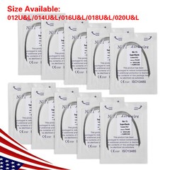 10 packs Arcos de Dental Ortodoncia Redondos Niti Arco de Alambre Su Arch Wire