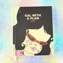 Valfré Gal With A Plan 2025 Planner Agenda Calendar Hardcover w/ Sticker Sheets