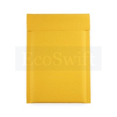 100 #00 5×10 ECOSWIFT KRAFT BUBBLE MAILERS PADDED ENVELOPES #00