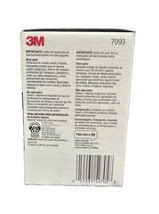 3M 7093 P100 Particulate Filters Respirator Cartridges 12ct Filters Exp 04/2026