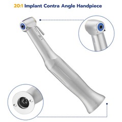NSK Style Dental 1:1/1:5/20:1 Fiber Optic LED Increasing Contra Angle Handpiece