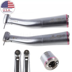 Dental 1:5 Increasing Contra Angle LED Optic Handpiece Fit NSK Electric Motor KV