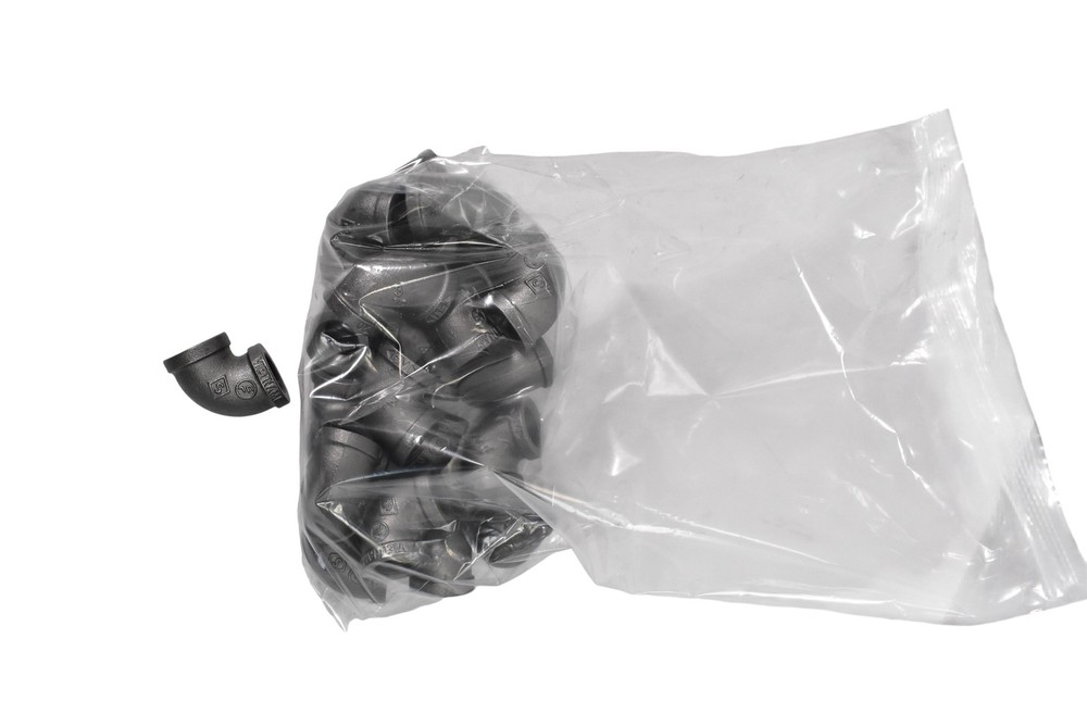 Lot of 20 3/4″ FM Vietnam Black Iron 90 Degree Pipe Elbow Fittings Threaded