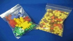 2″ x 3″ Heavy Duty 4Mil Clear Zip Bags Plastic 4 Mil Reclosable Top Lock Baggies