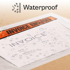 4.5″ x 5.5″ Invoiced Enclosed Envelopes Panel Face Back Side Loading 1000 Pcs