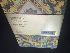 NWT Christian Lacroix Papier Love Notebook A6 4 1/4″ x 6″ Layflat Notebook