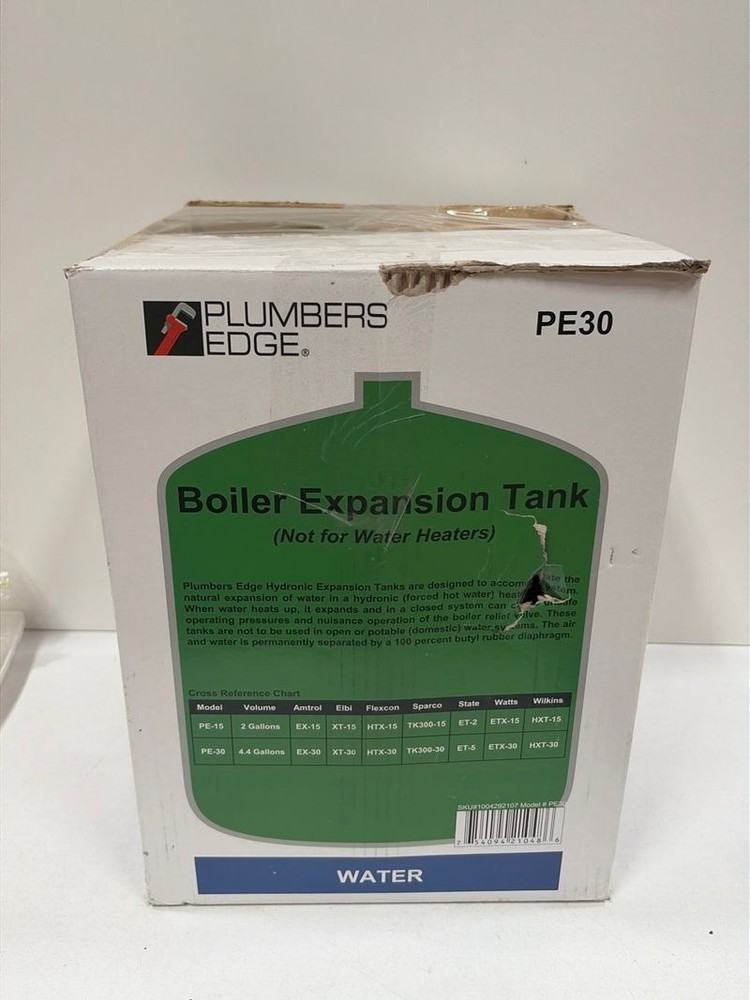 Plumbers Edge 30 Expansion Tank (PE30)