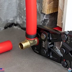 iCrimp Pex Pipe Crimping Tool kit for 3/8,1/2,3/4,1-inch Copper Ring