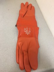 Atlas Unisex Indoor/Outdoor Coated Work Gloves Orange XL 1 pair 460XL-10.RT