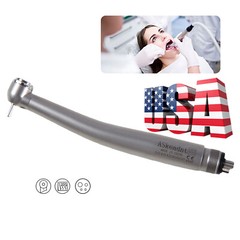 10 Askeadent Dental High Speed Handpiece Push Button Turbine Single Spray