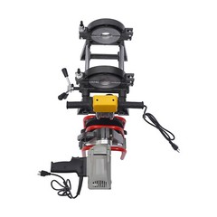 Pipe Fusion Welder 2 Clamps 63-200MM Manual PP PE HDPE Pipe Welding Machine 110V