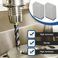 Hardened Steel 1x2x3 Inch Block – Precision Machinist Tool