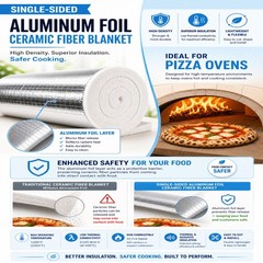 Ceramic Fiber High Temperature Insulation Blanket High Density Fireproof Thermal