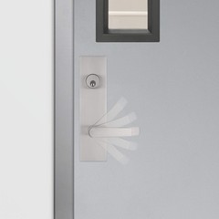 Tell ESC881HD Lever Trim 32D HD Satin Stainless Steel New