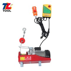 1320LBS Electric Hoist 110V 1150W Crane Winch 328ft Wireless&14ft Wired Remote