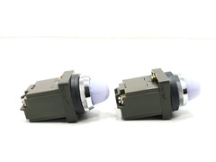 IDEC APN128-W Pilot Light LOT OF 2