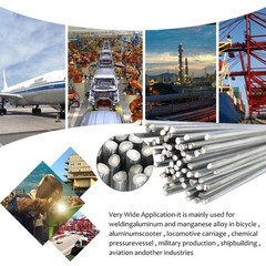 500PCS Easy Melt Welding Rods Low Temperature Aluminum Wire Brazing 1.6mm*500mm