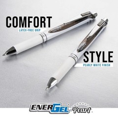 Pentel EnerGel RTX Pearl Liquid Gel Pen, Right Brain Expressions Pack, (0.5mm) N
