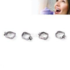 AZDENT Dental Orthodontic Bands With Buccal Tube 1st Molar Roth/MBT 022″ 16#-35
