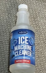 Aquia Ice Machine Cleaner And Descaler Natural Liquid Formula 32fl Oz