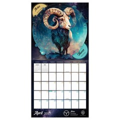 2027 Astrology Wall Calendar