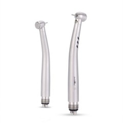 AZDENT Dental Fiber Optic LED E-generator high speed handpiece Turbine 4 HOLE