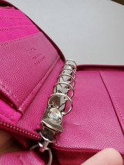 Filofax Pennybridge Pocket Zip Ring Binder in Raspberry (Discontinued)