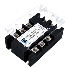 3 Phase Solid State Relay 40A AC to AC Input 70-280VAC Output 24-480VAC