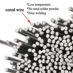 500PCS Easy Melt Welding Rods Low Temperature Aluminum Wire Brazing 1.6mm*500mm