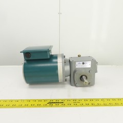 Cleveland ICHS 20:1 Ratio Right Hand Gear Reducer 86RPM 1/3HP 3PH Reliance Motor