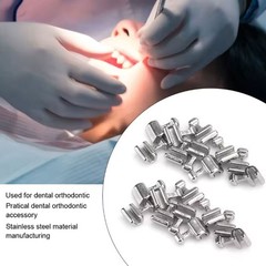 Dental Orthodontic Crimpable Hook Long/Medium/Short Stainless Steel 10pcs/pack