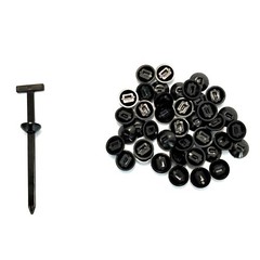 50PCS Nylon Universal Cable Heavy Duty Tie Buckle Self Locking Zip Ties Holder