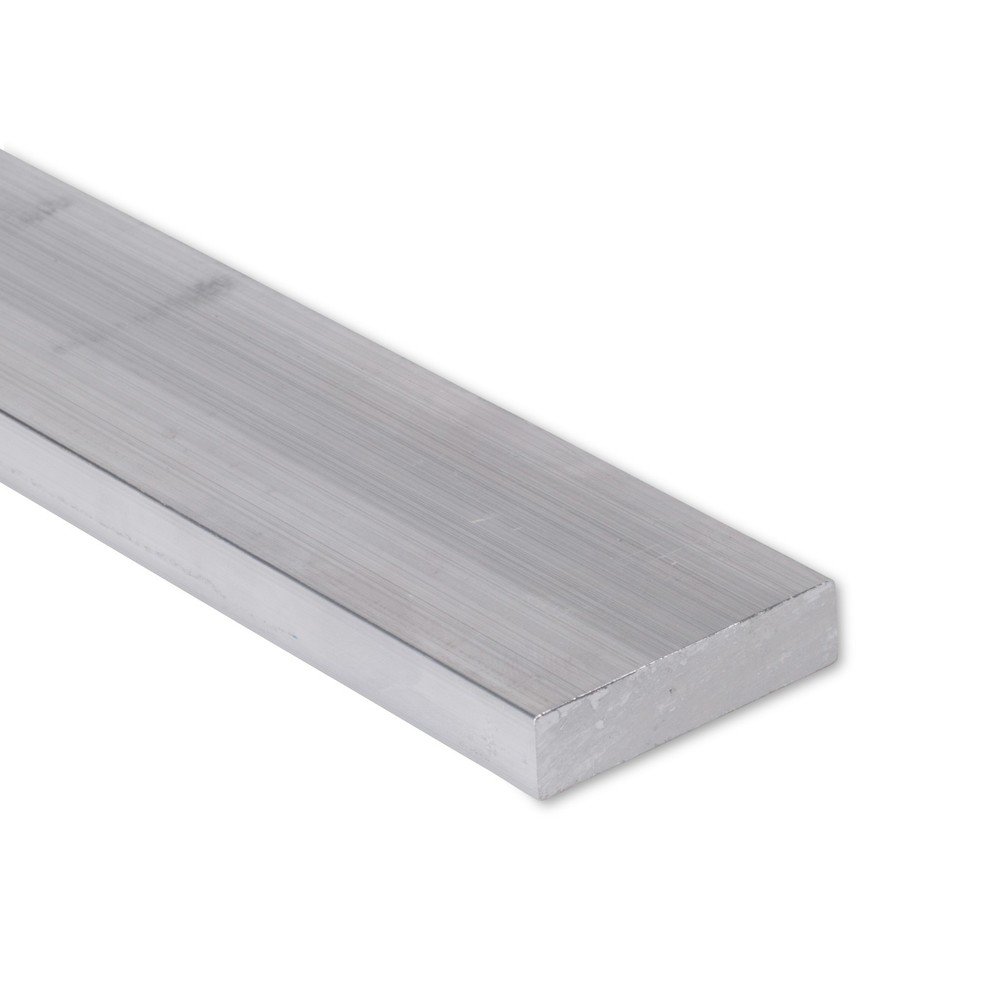 1/2″ x 2-1/2″ Aluminum Flat Bar, 6061 Plate, 24 Inch Length, T6511, 0.5″