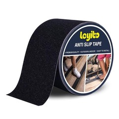Leyibo Anti Slip Tape, 4 Inch x 42 Ft Grip Tape for Stairs Outdoor/Indoor, Wa…
