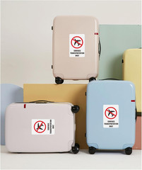2×3 Inch Surface Transportation ONLY DOT Warning Labels Stickers Total 300
